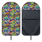 Colorful Graffiti Pattern Print Waterproof Car Seat Cover