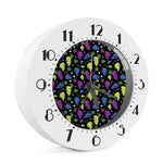 Colorful Grapes Pattern Print Alarm Clock