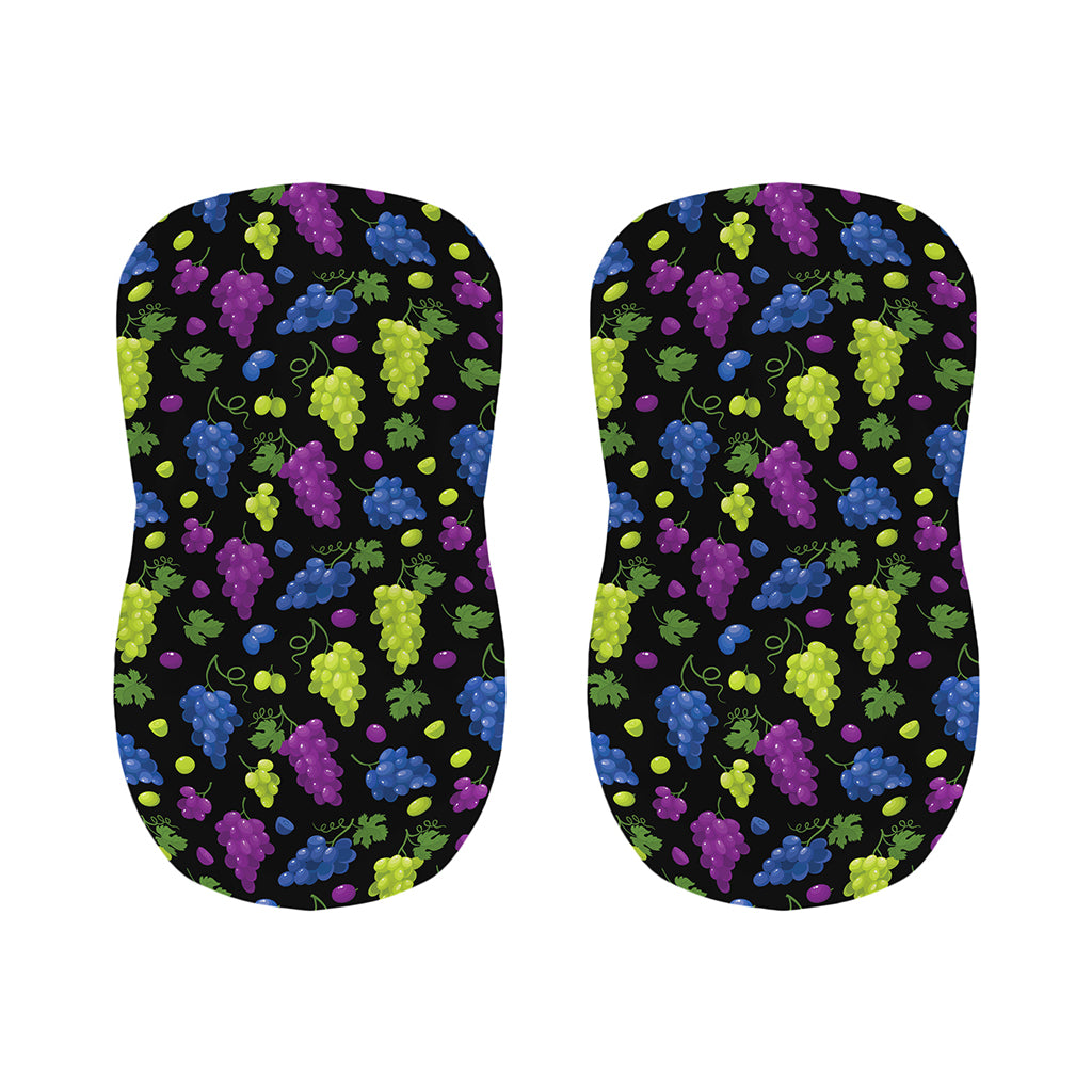 Colorful Grapes Pattern Print Bar Stool Covers