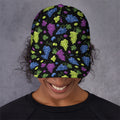 Colorful Grapes Pattern Print Baseball Cap