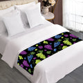 Colorful Grapes Pattern Print Bed Runner