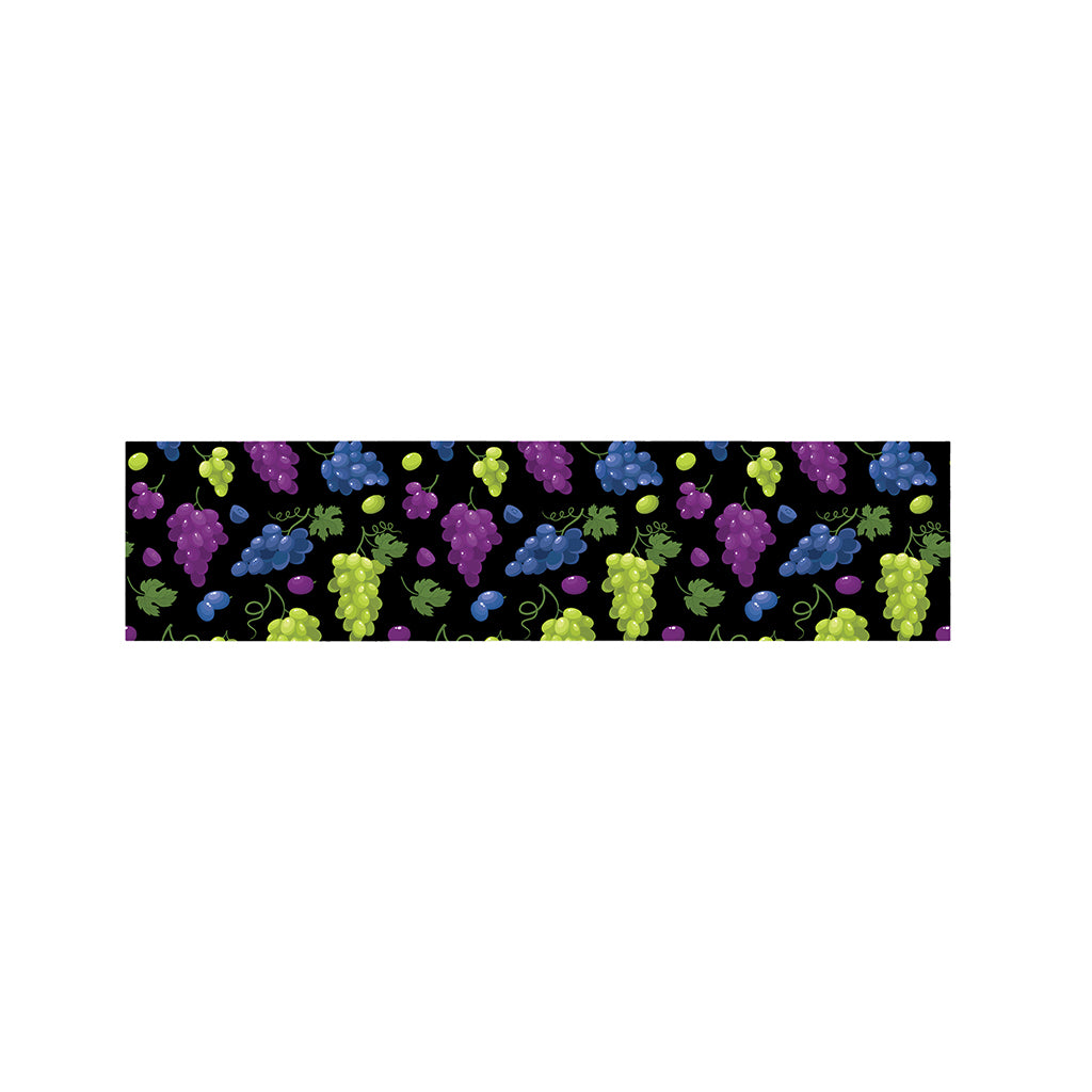 Colorful Grapes Pattern Print Bed Runner