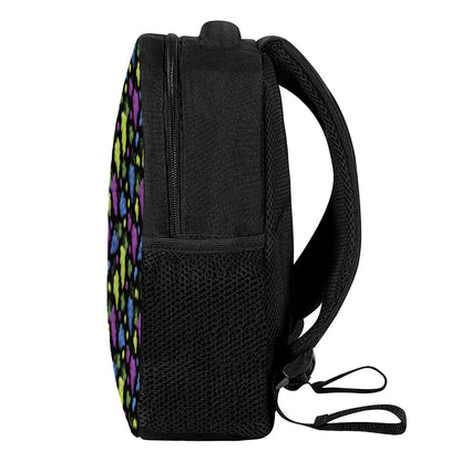 Colorful Grapes Pattern Print Casual Backpack