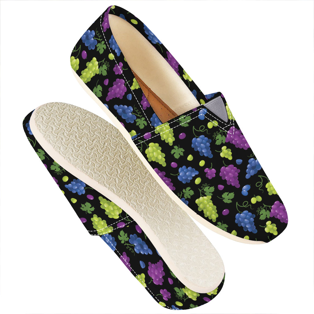 Colorful Grapes Pattern Print Casual Shoes