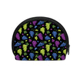 Colorful Grapes Pattern Print Coin Purse