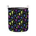 Colorful Grapes Pattern Print Collapsible Laundry Basket