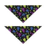 Colorful Grapes Pattern Print Dog Bandana