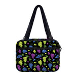 Colorful Grapes Pattern Print Double Strap Bible Bag