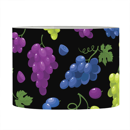 Colorful Grapes Pattern Print Drum Lamp Shade