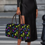 Colorful Grapes Pattern Print Duffle Bag