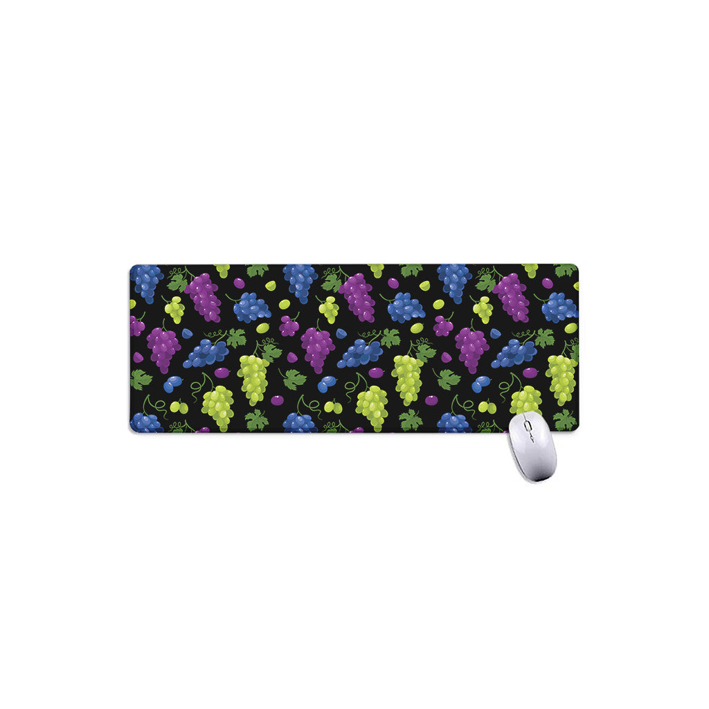 Colorful Grapes Pattern Print Extended Mouse Pad
