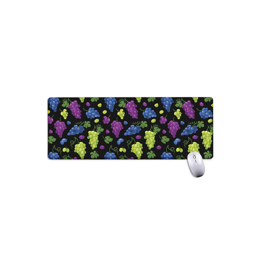 Colorful Grapes Pattern Print Extended Mouse Pad