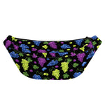 Colorful Grapes Pattern Print Fanny Pack