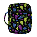 Colorful Grapes Pattern Print Front Pocket Bible Bag