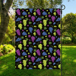 Colorful Grapes Pattern Print Garden Flag