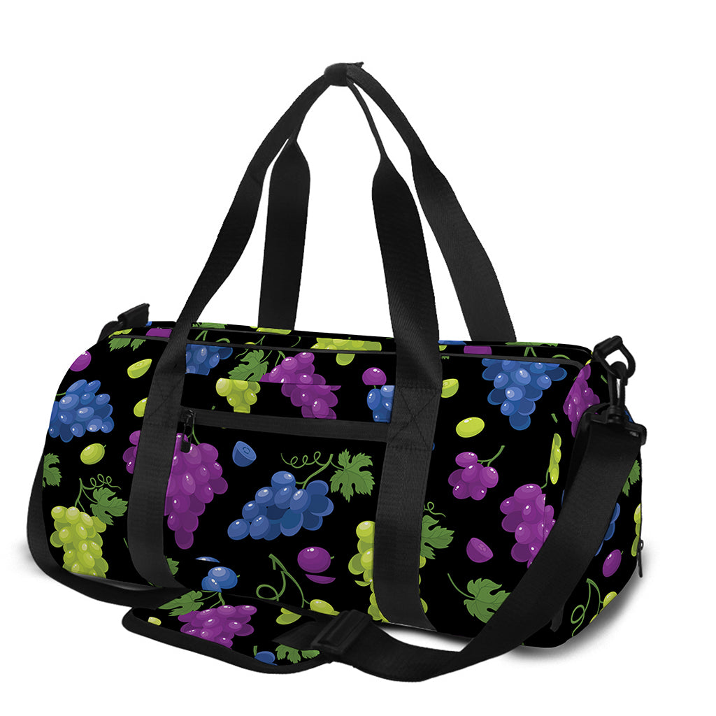 Colorful Grapes Pattern Print Gym Bag