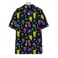 Colorful Grapes Pattern Print Hawaiian Shirt