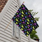 Colorful Grapes Pattern Print House Flag