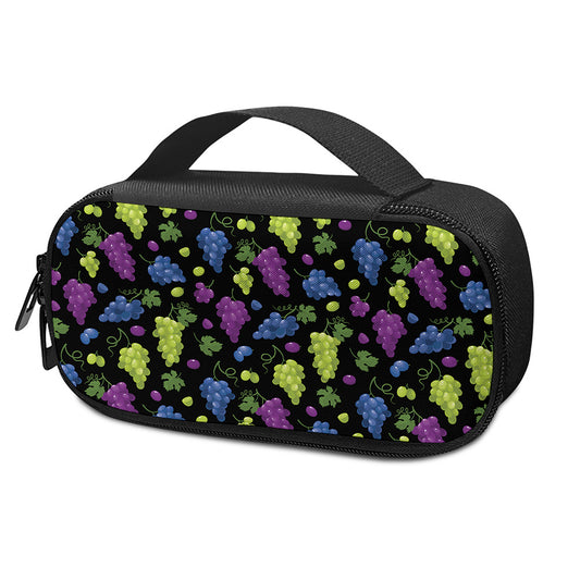 Colorful Grapes Pattern Print Insulin Cooler Travel Case