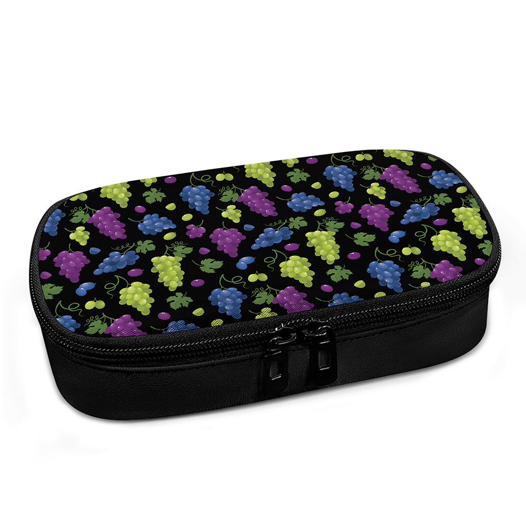 Colorful Grapes Pattern Print Insulin Cooler Travel Case