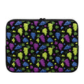 Colorful Grapes Pattern Print Laptop Sleeve