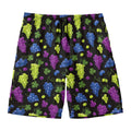Colorful Grapes Pattern Print Men's Swim Trunks