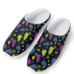 Colorful Grapes Pattern Print Mesh Casual Shoes