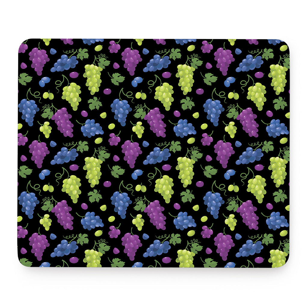 Colorful Grapes Pattern Print Mouse Pad