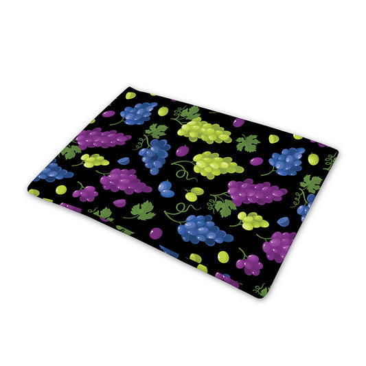 Colorful Grapes Pattern Print Pet Cooling Mat Cover