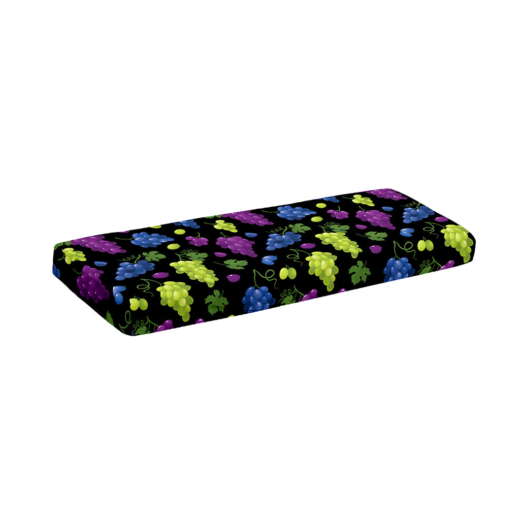 Colorful Grapes Pattern Print Piano Keyboard Cover