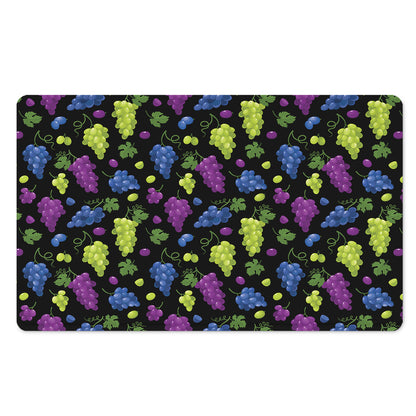 Colorful Grapes Pattern Print Polyester Doormat
