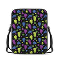 Colorful Grapes Pattern Print Rectangular Crossbody Bag