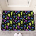 Colorful Grapes Pattern Print Rubber Doormat