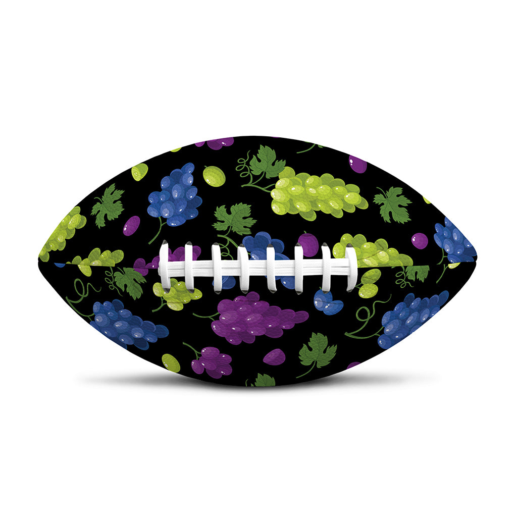 Colorful Grapes Pattern Print Rugby Ball