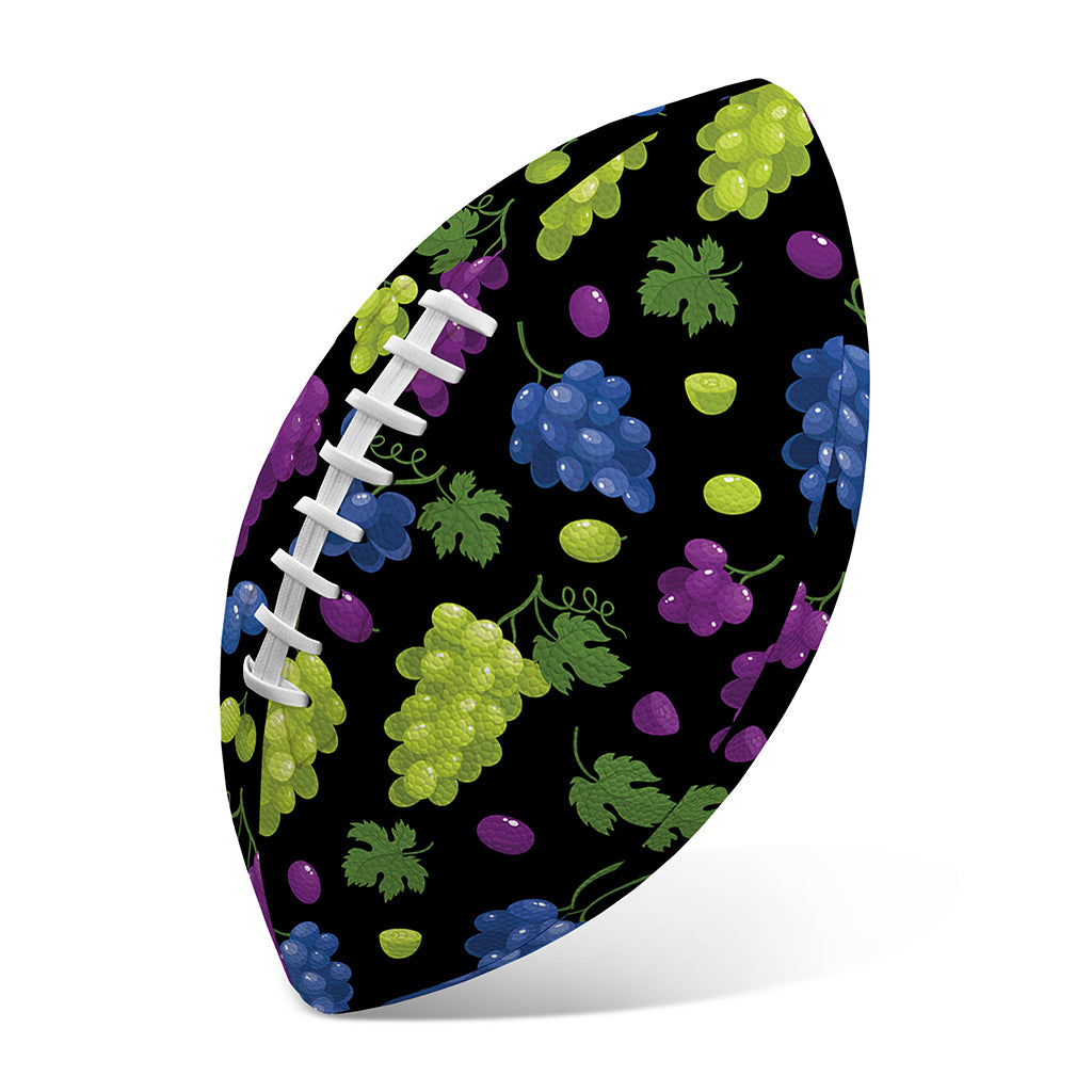 Colorful Grapes Pattern Print Rugby Ball