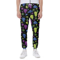 Colorful Grapes Pattern Print Joggers