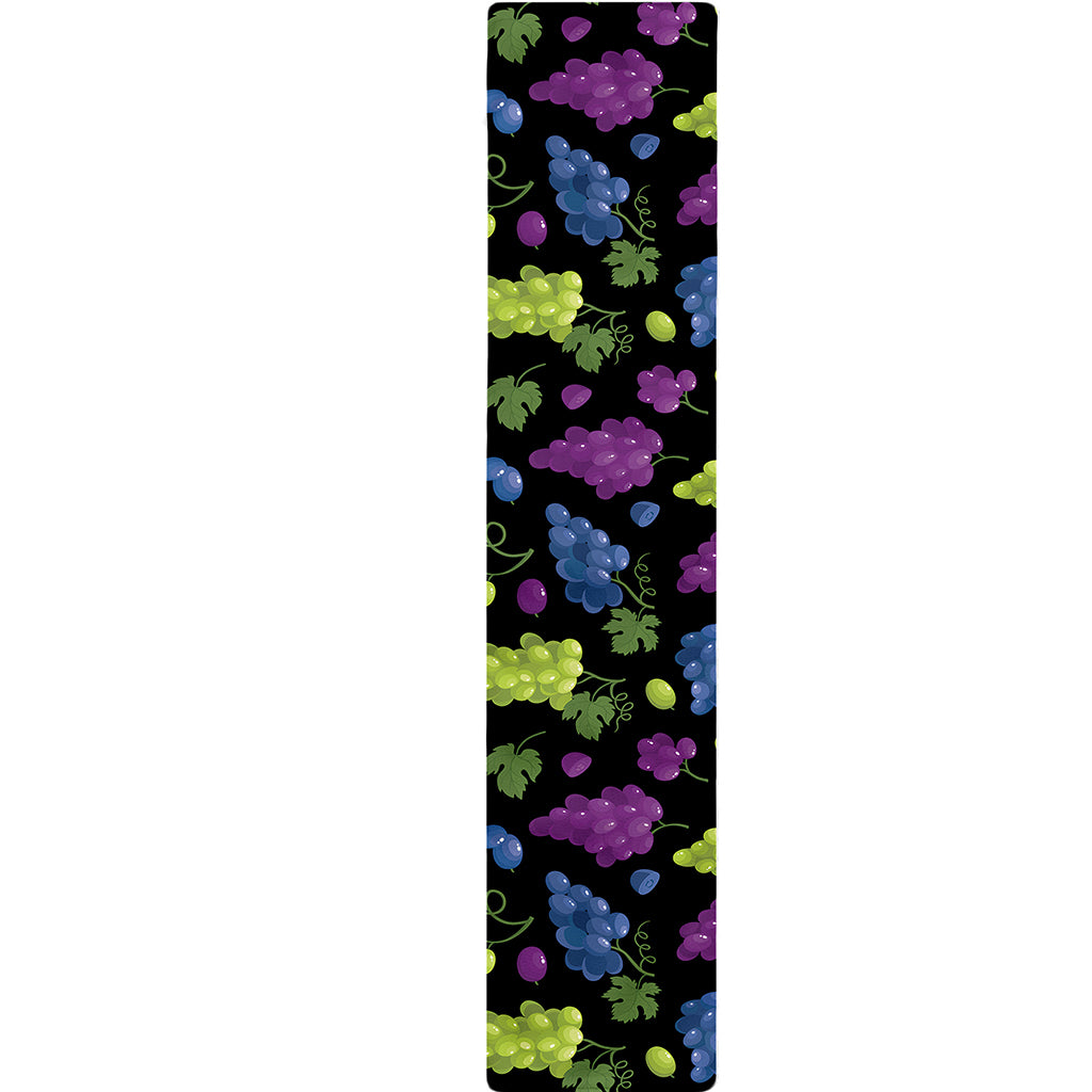 Colorful Grapes Pattern Print Table Runner