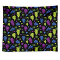 Colorful Grapes Pattern Print Tapestry