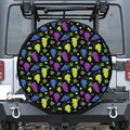 Colorful Grapes Pattern Print Tire Cover