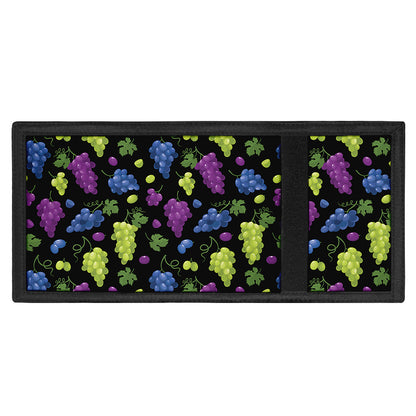 Colorful Grapes Pattern Print Trifold Wallet