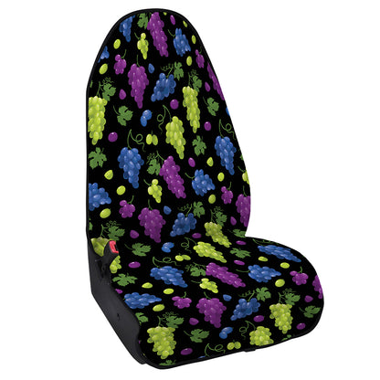 Colorful Grapes Pattern Print Waterproof Car Seat Cover