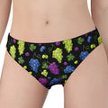 Colorful Grapes Pattern Print Women's Panties