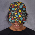 Colorful Guitar Pattern Print Baseball Cap