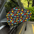 Colorful Guitar Pattern Print Car Side Mirror Covers
