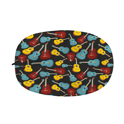 Colorful Guitar Pattern Print Car Side Mirror Covers