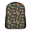 Colorful Guitar Pattern Print Casual Backpack