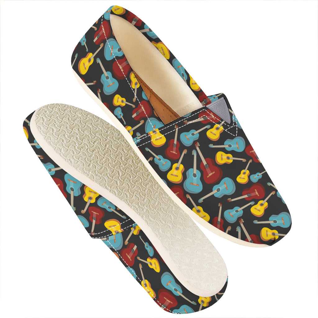 Colorful Guitar Pattern Print Casual Shoes
