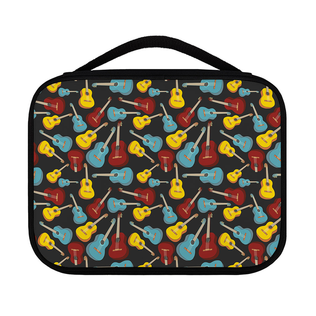 Colorful Guitar Pattern Print Classic Bible Case