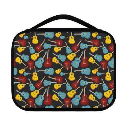 Colorful Guitar Pattern Print Classic Bible Case