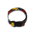 Colorful Guitar Pattern Print Dog Collar